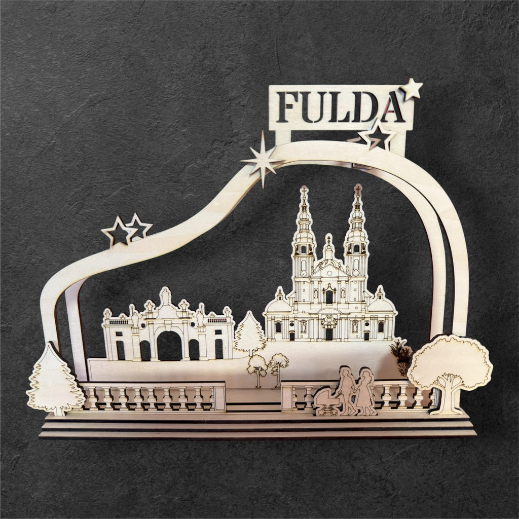 Schwibbogen Fuldaer Dom und Paulustor Größe L