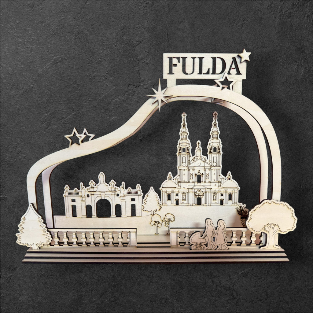 Schwibbogen Fuldaer Dom und Paulustor Größe M