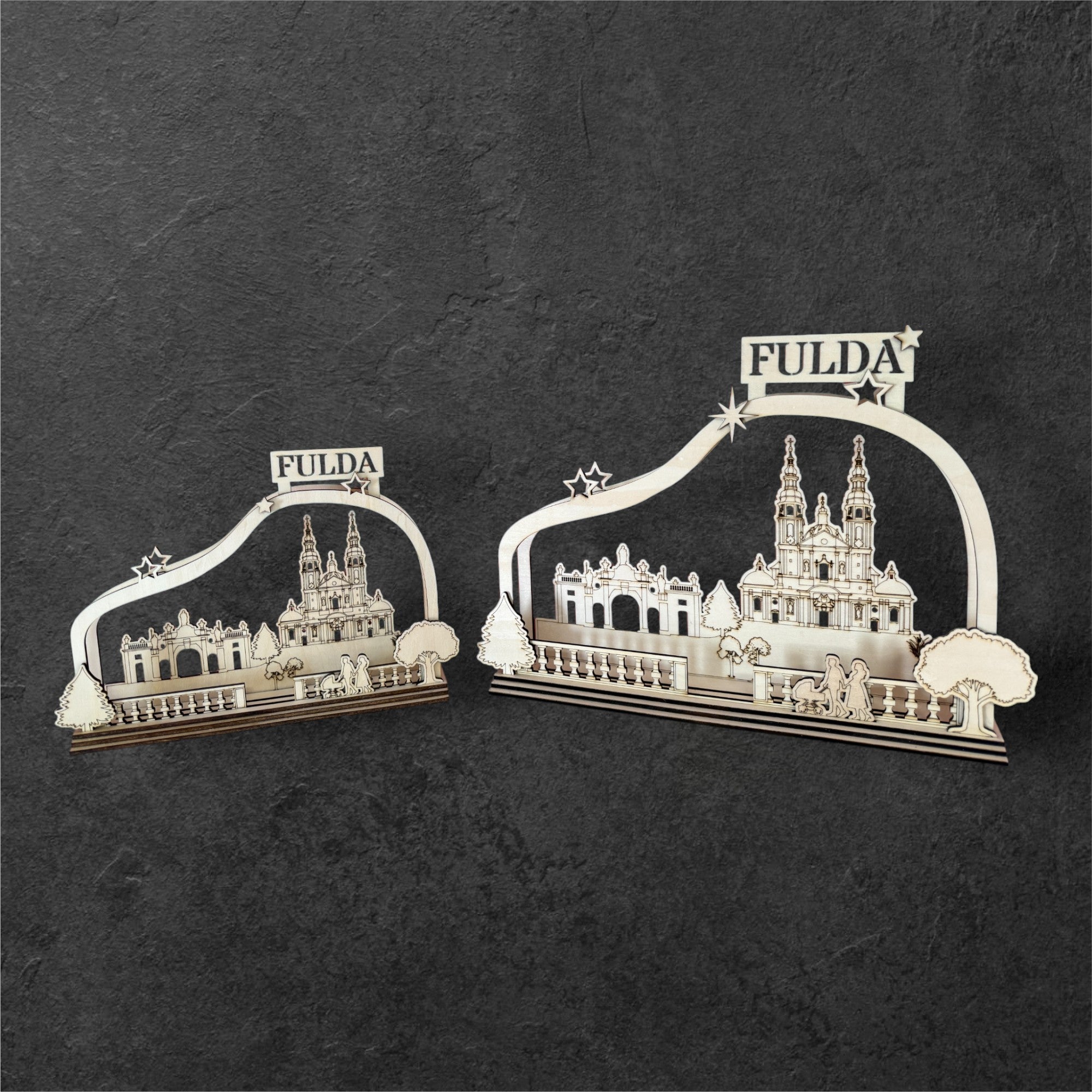 Schwibbogen Fuldaer Dom und Paulustor Größe M