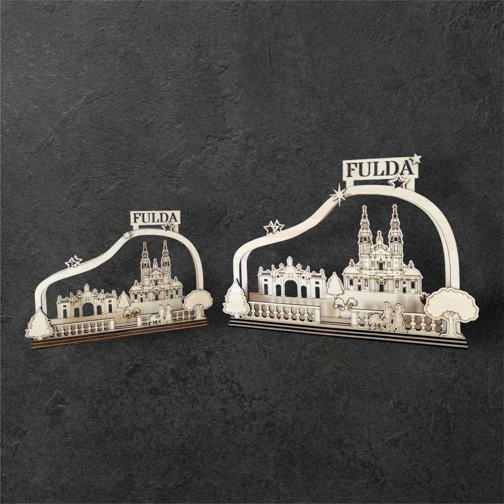 Schwibbogen Fuldaer Dom und Paulustor Größe L