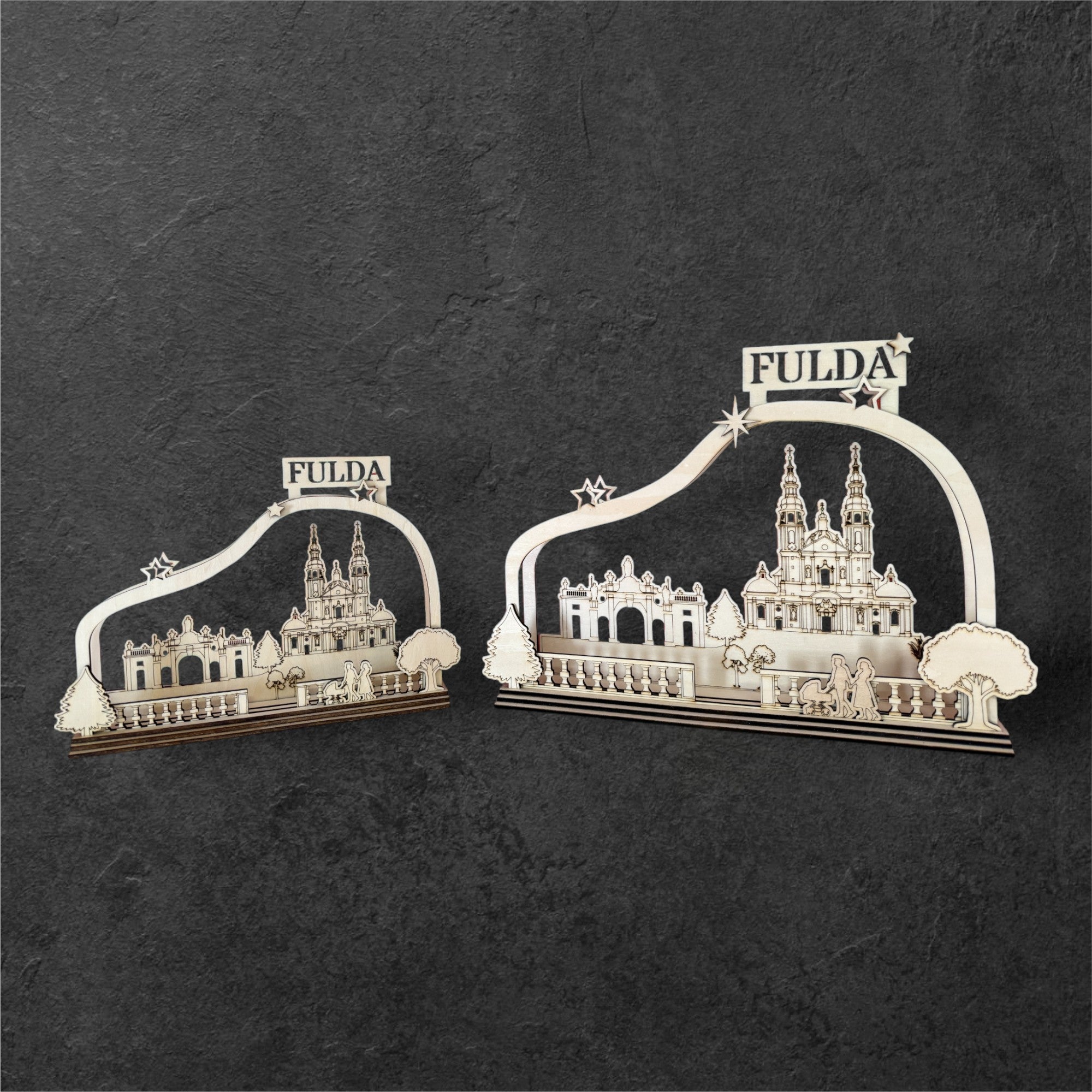 Schwibbogen Fuldaer Dom und Paulustor Größe M