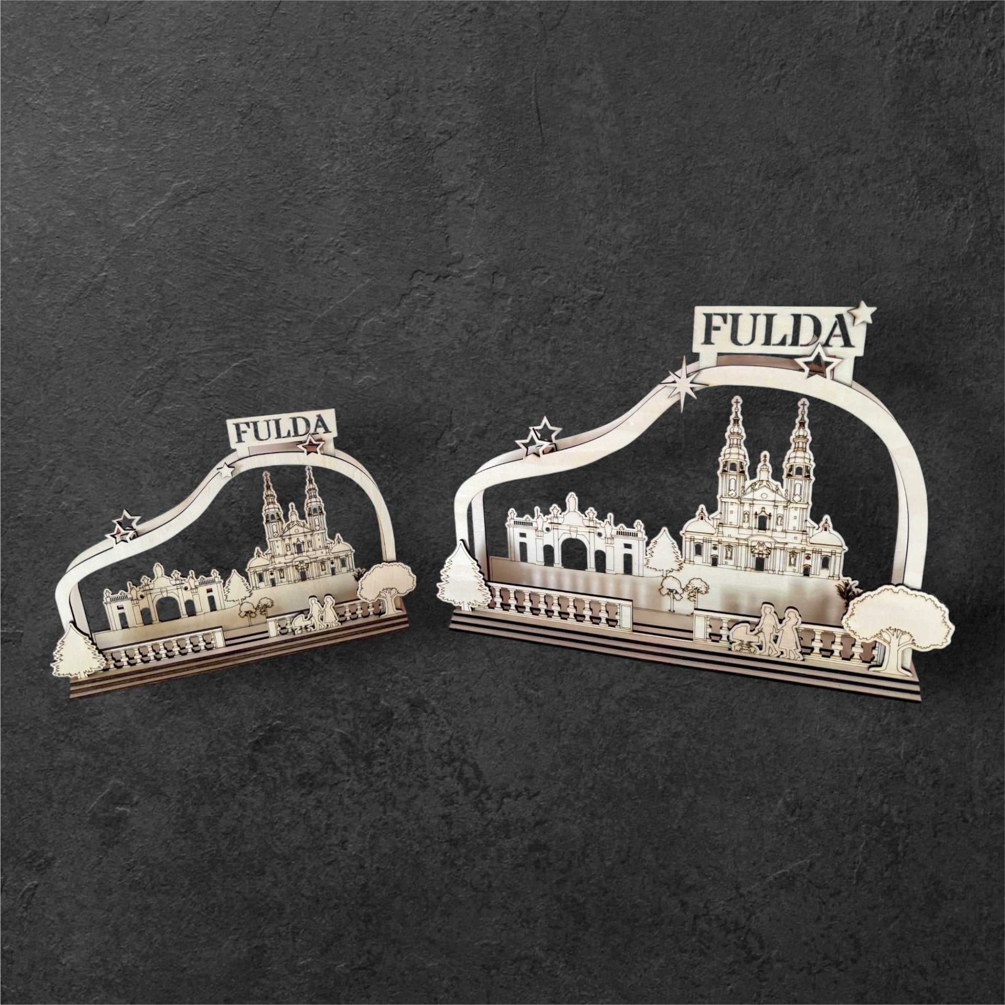 Schwibbogen Fuldaer Dom und Paulustor Größe L