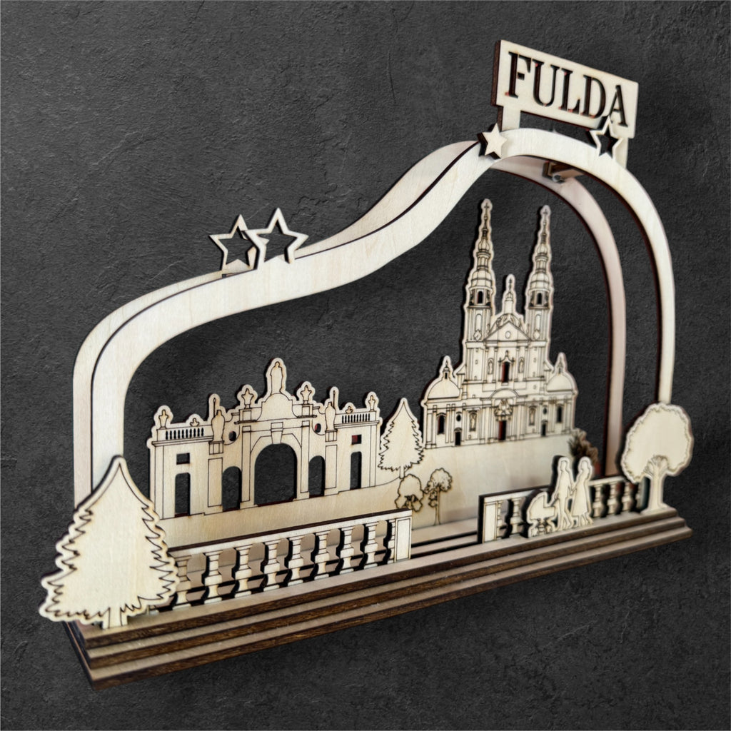 Schwibbogen Fuldaer Dom und Paulustor