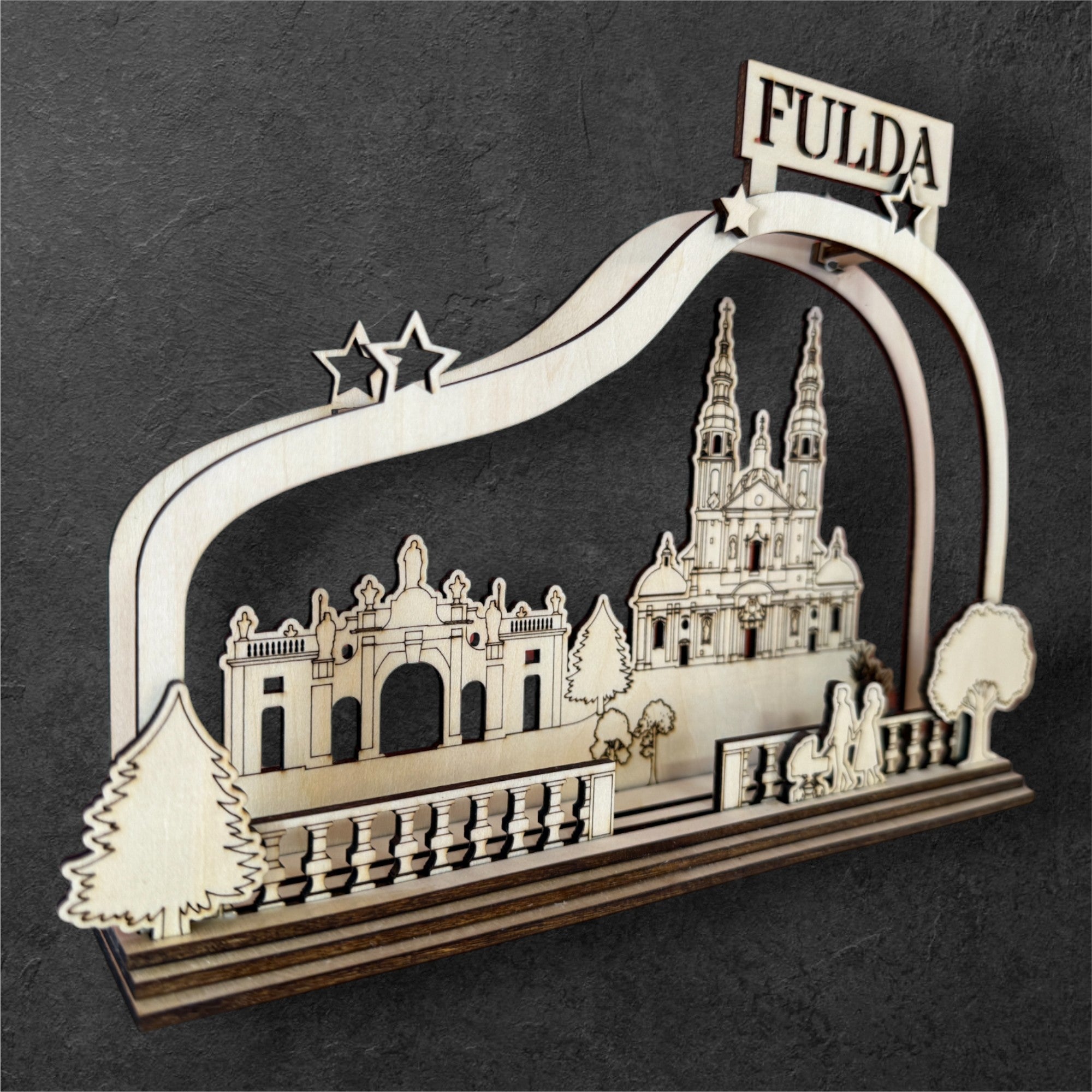 Schwibbogen Fuldaer Dom und Paulustor