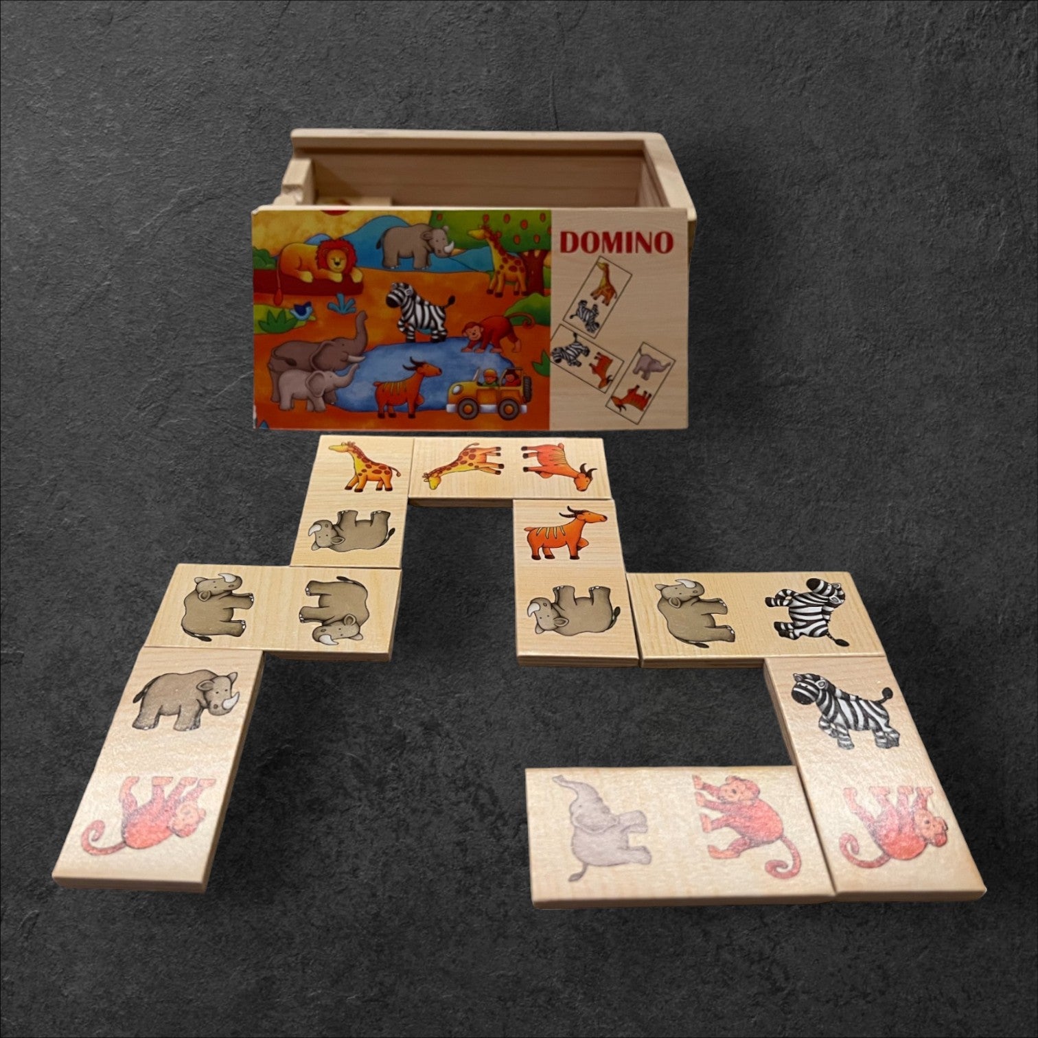 Domino Safari, 28 Teile
