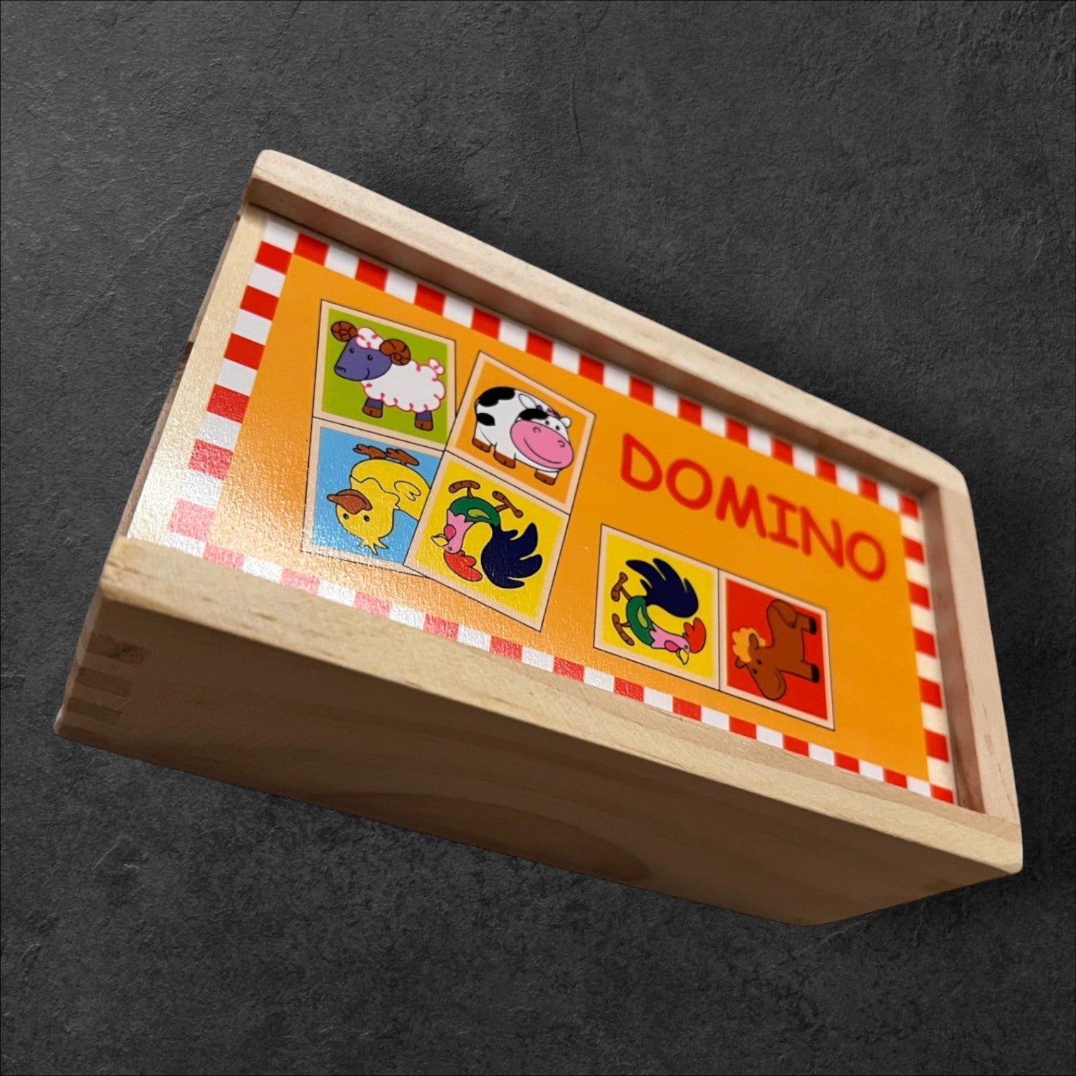 Domino Zootiere, 28 Teile