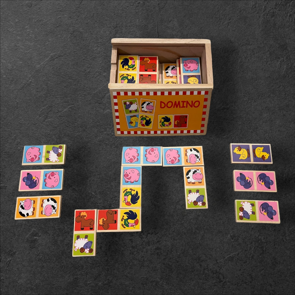 Domino Zootiere, 28 Teile