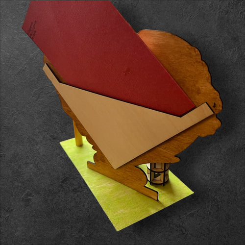 3D Geburtagsgeschenk mit Geldscheinhalterung