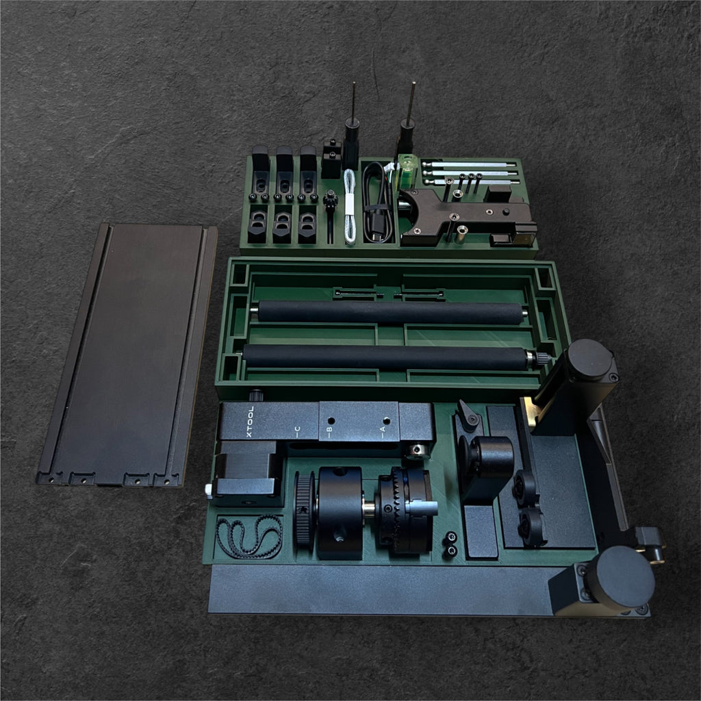 Aufbewahrungssystem Für den Rotary Pro2 + Zubehörset von xTool