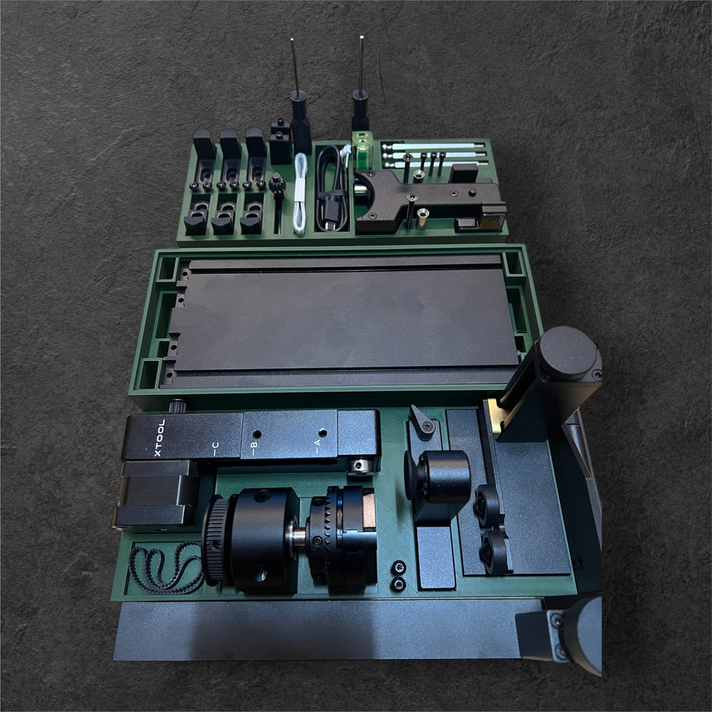 Aufbewahrungssystem Für den Rotary Pro2 + Zubehörset von xTool