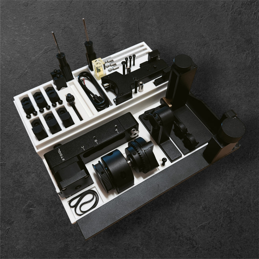 Aufbewahrungssystem Für den Rotary Pro2 + Zubehörset von xTool