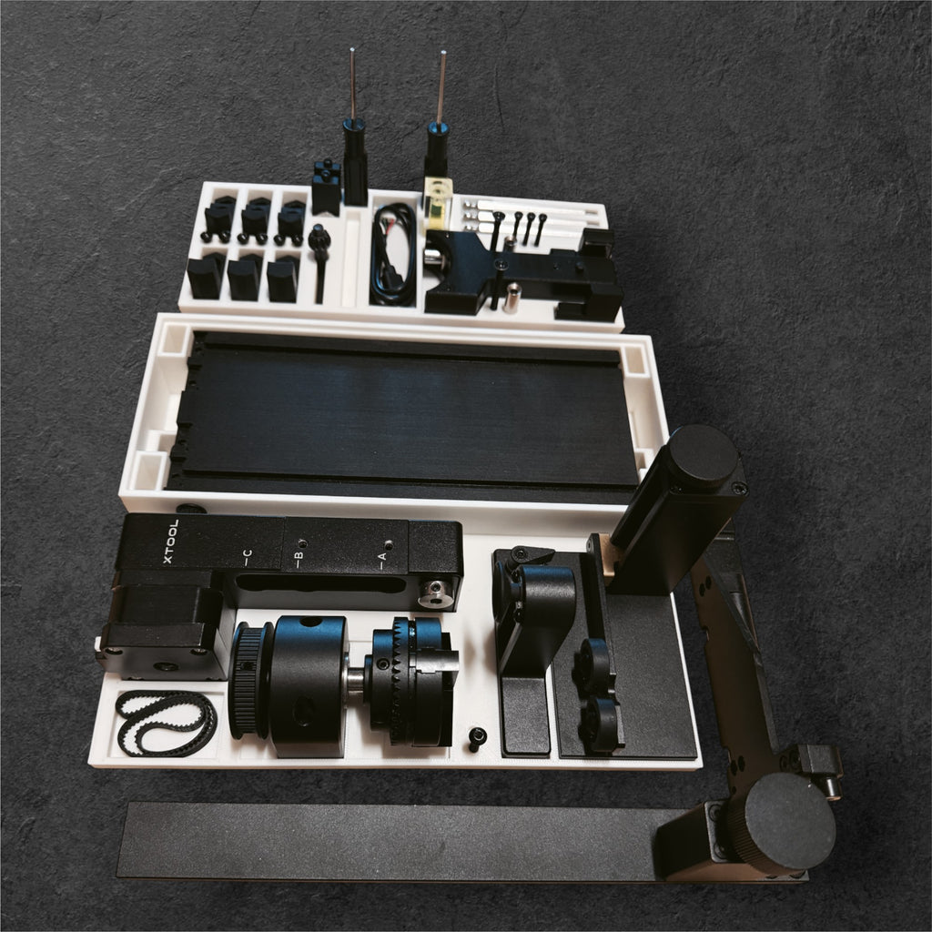 Aufbewahrungssystem Für den Rotary Pro2 + Zubehörset von xTool