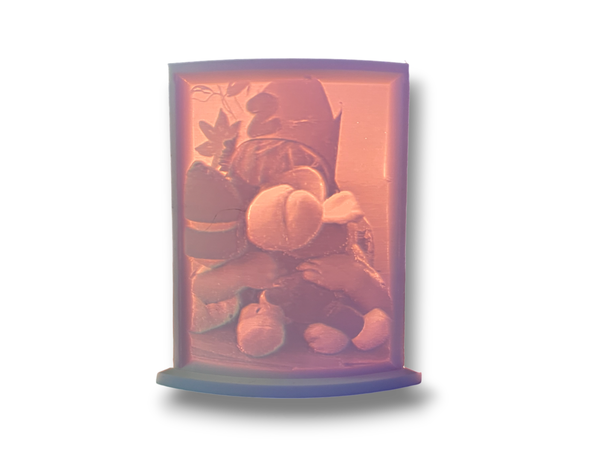 3D gedruckte Lichtbilder 9,5cm x 7,5cm