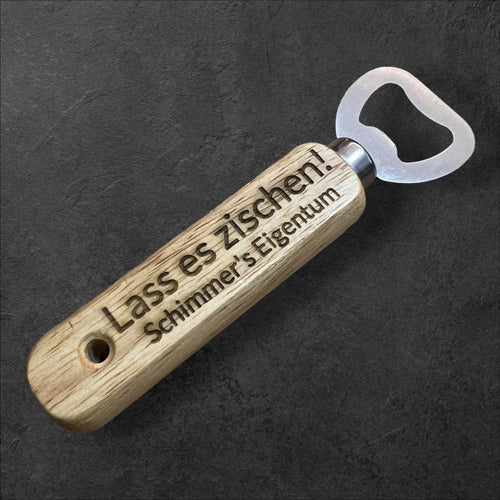 Einzigartiger Flaschenöffner mit Personalisierter Gravur