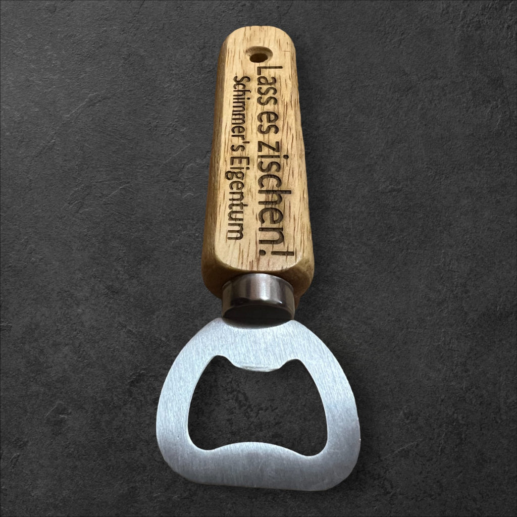 Einzigartiger Flaschenöffner mit Personalisierter Gravur