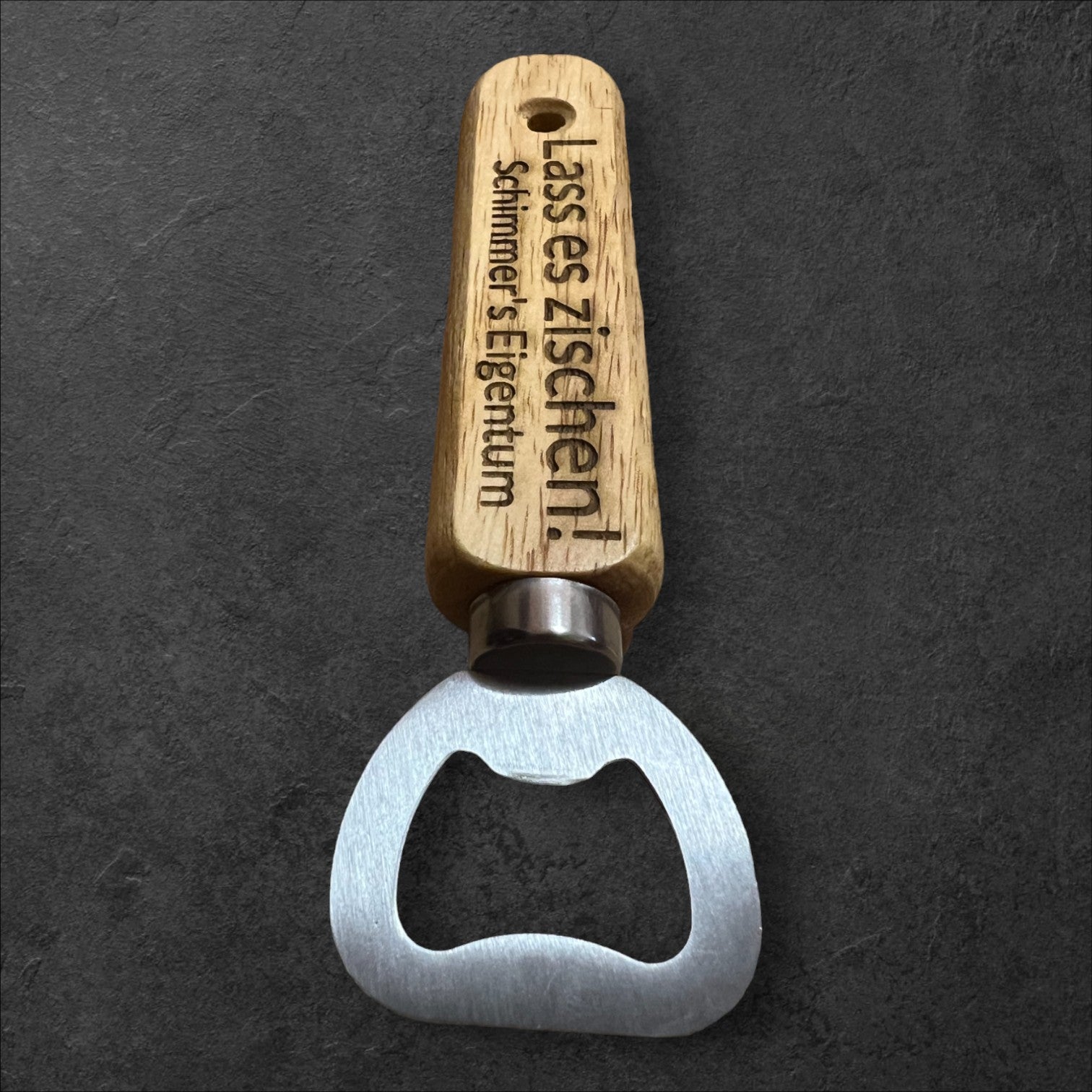 Einzigartiger Flaschenöffner mit Personalisierter Gravur