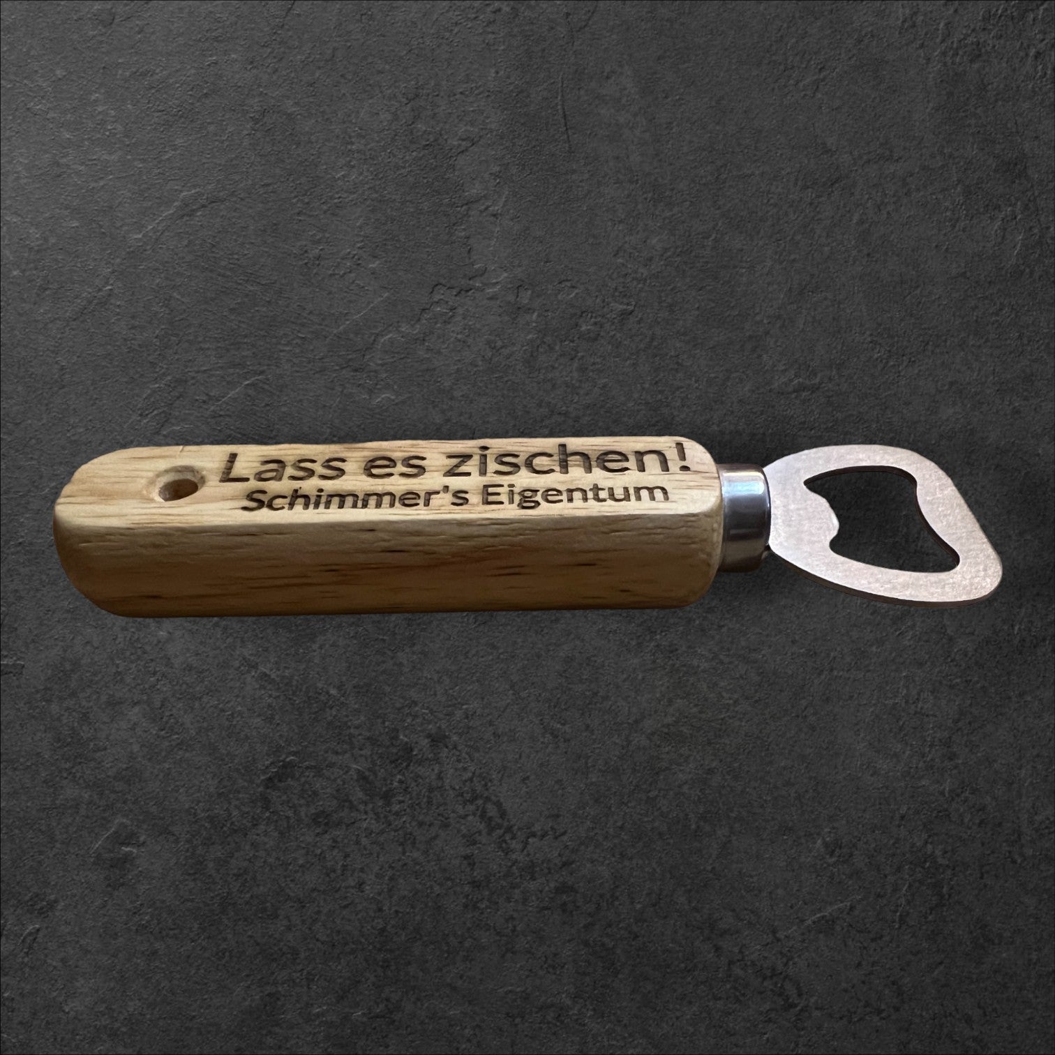 Einzigartiger Flaschenöffner mit Personalisierter Gravur
