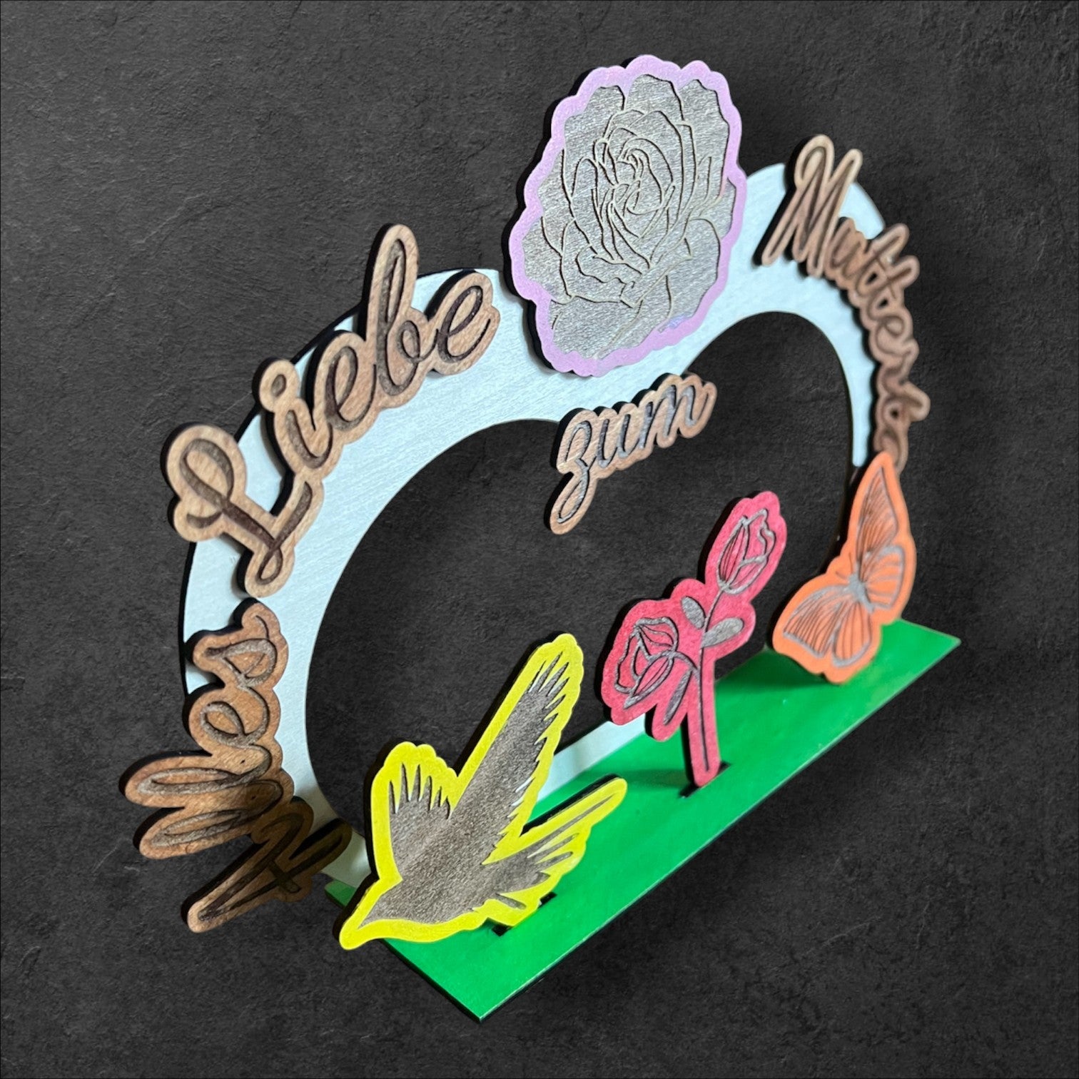 Muttertags Herz Geschenk