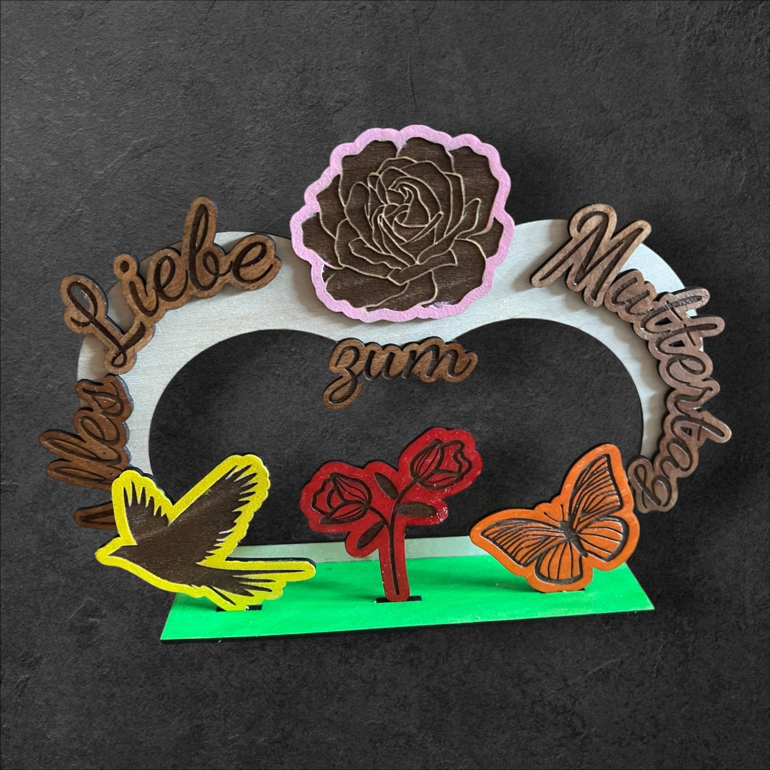 Muttertags Herz Geschenk