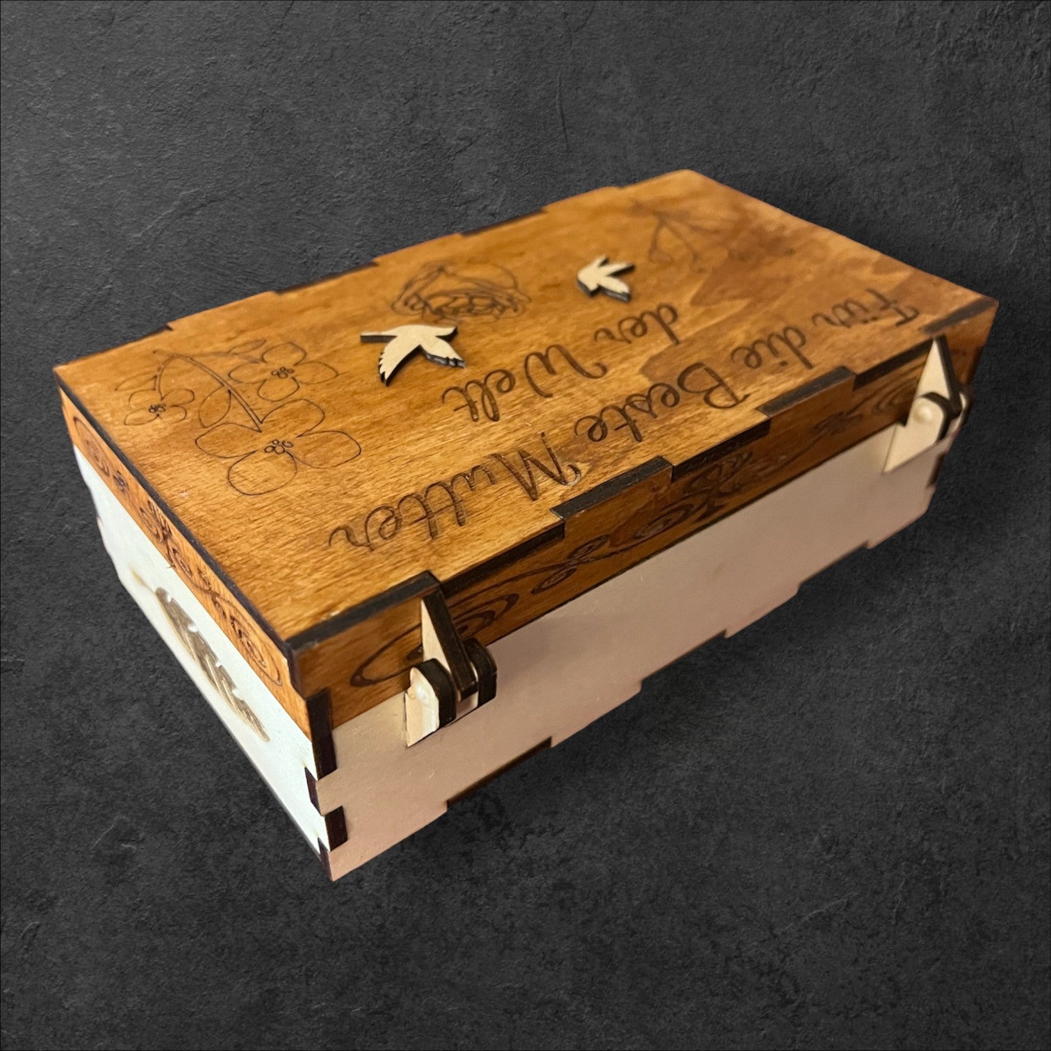 Schatulle, perfekt als Geschenk zum Muttertag oder einfach als liebevolle Überraschung