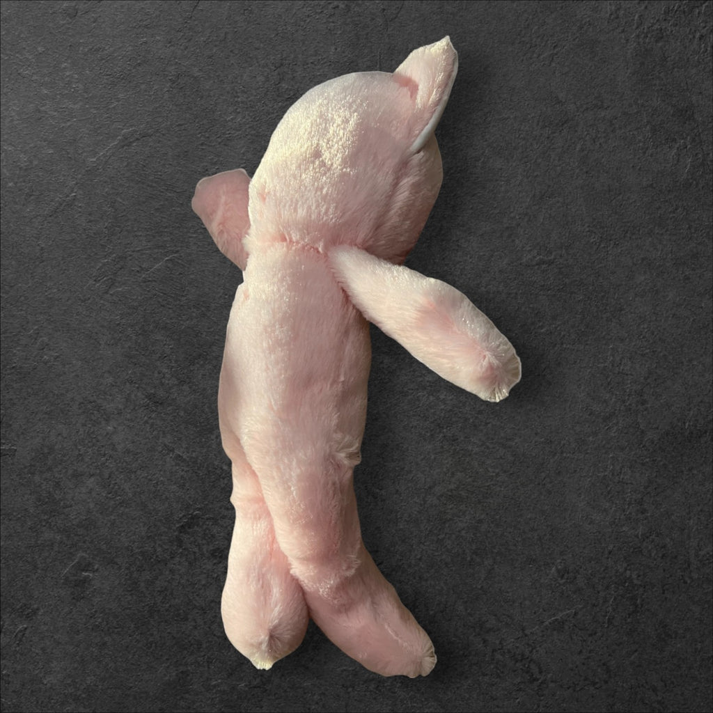 Plüschkatzen mit Schleife Pink 32cm