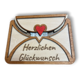 Geburtstag Kuvert - Ein Briefumschlag aus Holz für Geldgeschenke