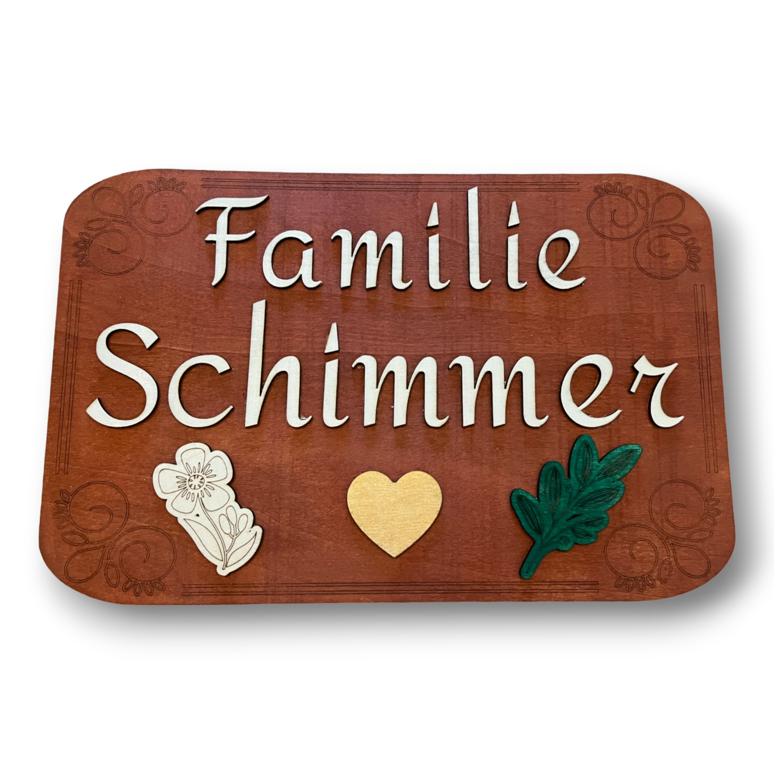 Familien Türschild