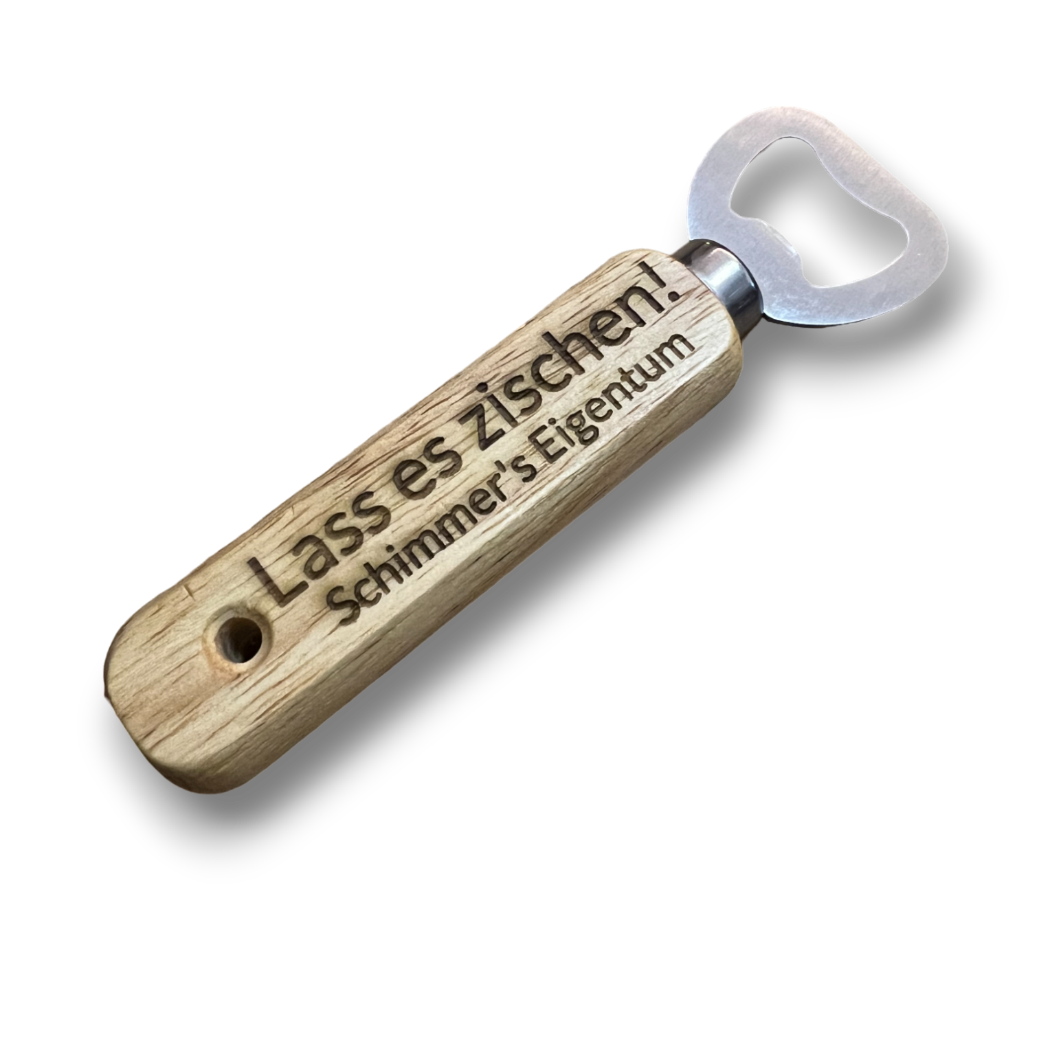 Einzigartiger Flaschenöffner mit Personalisierter Gravur